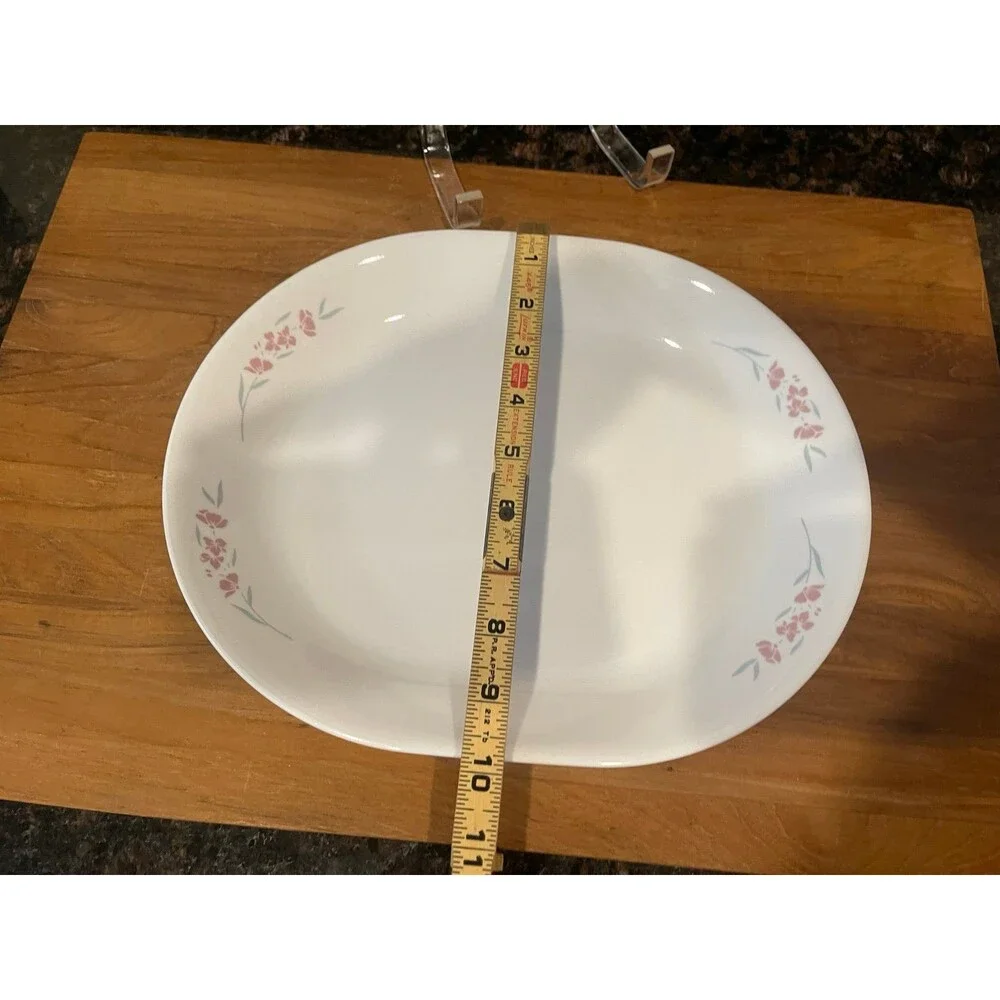 Corelle Silk Blossoms Serving Platter - b